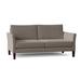 Greyleigh™ Logan 67.75" Flared Arm Loveseat w/ Reversible Cushions Polyester/Other Performance Fabrics in Red/Gray/White | Wayfair