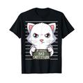 Bad Cattitude Lustige Katzenliebhaber Geschenk Kätzchen T-Shirt