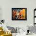 Canora Grey 'Rain' by Justyna Kopania - Picture Frame Painting Print on Canvas in Yellow | 20.75 H x 24.75 W x 2 D in | Wayfair