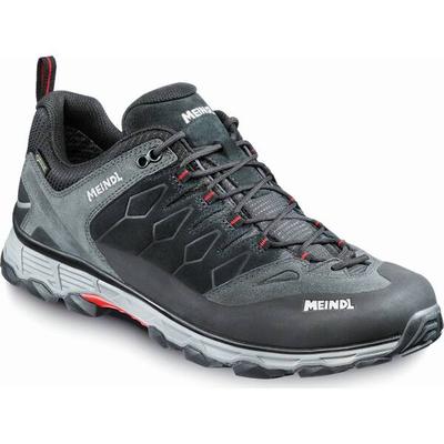 MEINDL Herren Multifunktionsschuhe Lite Trail GTX, Größe 44 ½ in Anthrazit/Rot