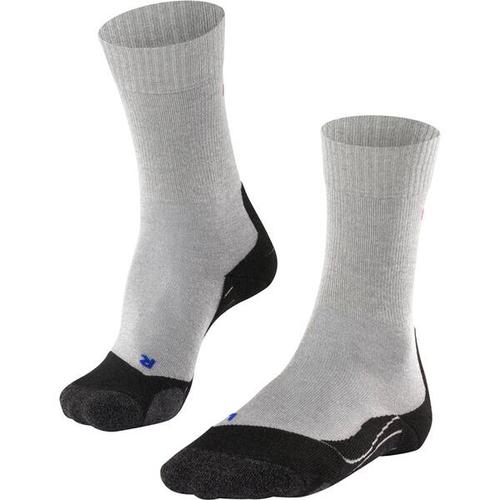 FALKE TK2 Cool Damen Socken, Größe 39-40 in Grau