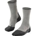 FALKE TK2 Wool Silk Herren Socken, Größe 46-48 in Grau