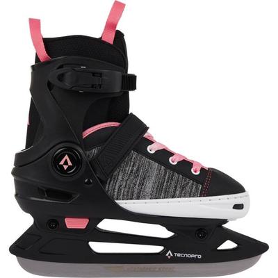 TECNOPRO Mädchen Schlittschuhe "Alpha Soft 2.0", Größe 33 in BLACK / PINK