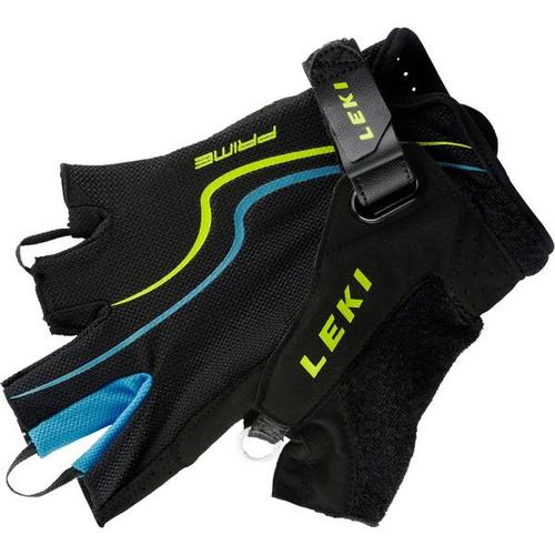 LEKI Herren Handschuhe Prime Shark, Größe 7,5 in Schwarz