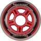 POWERSLIDE Inlineskates-Rollen-Set One Wheels 80mm, Größe 1 in Rot/Schwarz/Weiß