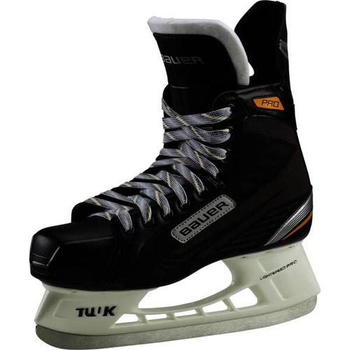 BAUER Kinder Eishockeyschuhe Supreme Pro Jr., Größe 36 in Schwaz/Gelb