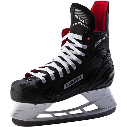 BAUER Kinder Eishockey-Schlittschuhe ""Pro Skate Jr."", Größe 37 ½ in Schwarz/Weiß/Rot