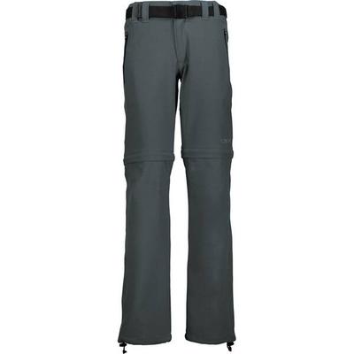 CMP Kinder Keilhose Zipp-Off-Hose 3/4-Länge, Größe 164 in Grau