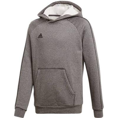 adidas Kinder Core 18 Hoodie, Größe 128 in Grau