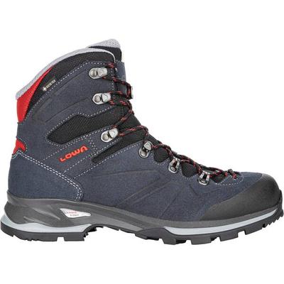 LOWA Herren Trekkingstiefel BALDO GTX, Größe 43 ½ in NAVY/ROT