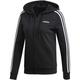 ADIDAS Damen Sweatjacke Essentials 3 -Streifen, Größe XS in Schwarz