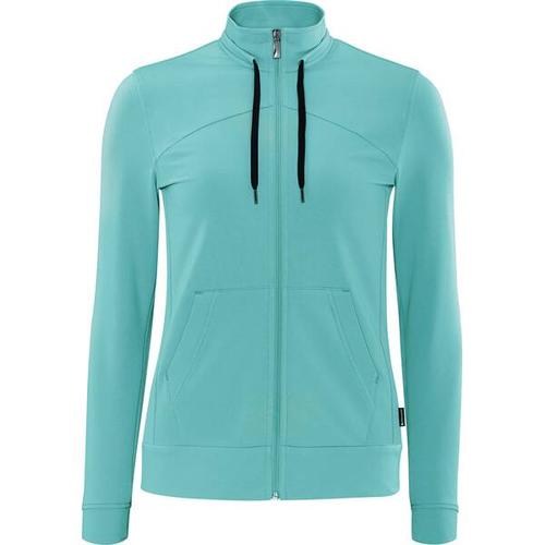 schneider sportswear Damen Wellness-Jacke DIADRAW-Jacke, Größe 44 in Grün