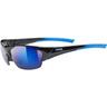 UVEX Herren Brille Sonnenbrille Uvex blaze III 2.0, Größe Onesize in Schwarz/Blau