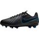 NIKE Kinder Fußballschuhe Rasen, Kunstrasen Jr. Tiempo Legend 8 Academy MG, Größe 28 ½ in Schwarz