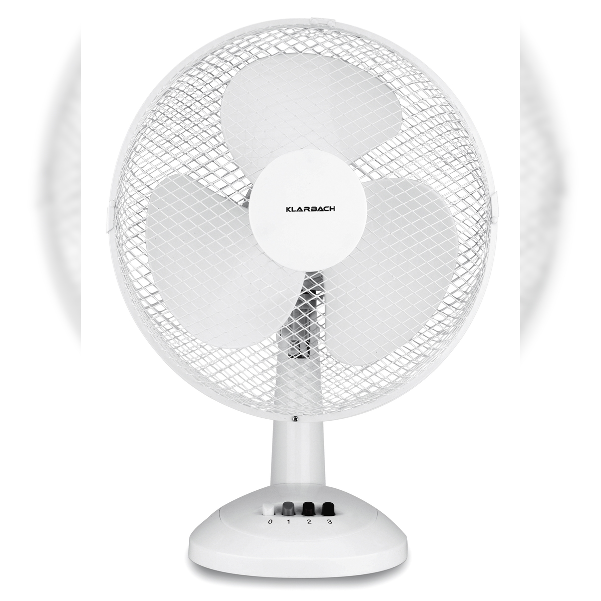 Klarbach Tischventilator VT 35080 we | Ventilator | Kunststoff | 50 W Leistung | weiß Image