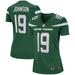 Women's Nike Keyshawn Johnson Gotham Green New York Jets Game Retired Player Jersey