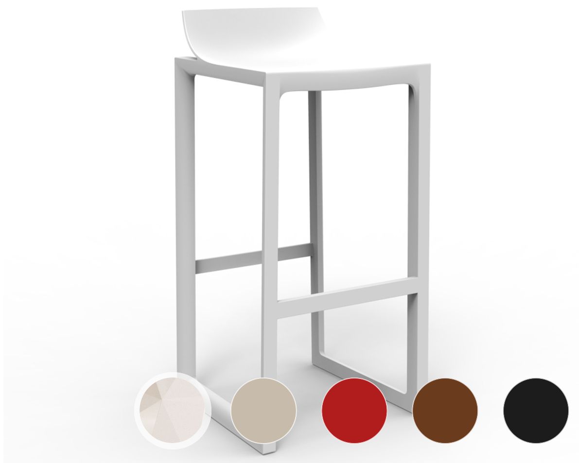 Vondom »WALL STREET« Barstuhl Basic matt / Ecru Image