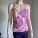 American Eagle Outfitters Tops | American Eagle Geometric Print Racerback Tank | Color: Pink/Purple | Size: M