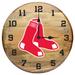 Imperial Boston Red Sox Oak Barrel Clock