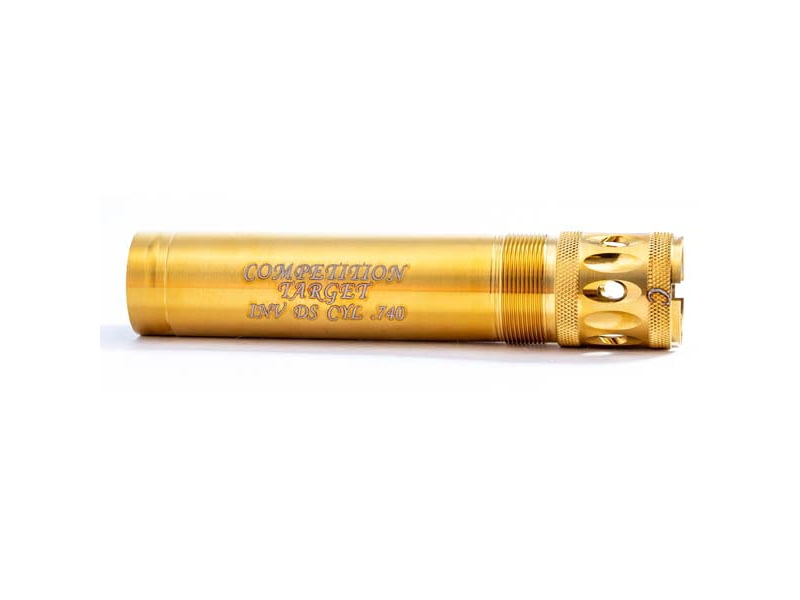 Carlson's Choke Tubes Gold Competition Target Ported Sporting Clays Choke Tube Browning Invector DS 12 gauge Improved Cylinder .730 Gold 18913