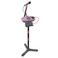 VTech Kidi Super Star DJ, Kids DJ Toy, Microphone Toy with Built-in Songs and Sound Effects, Microphone and Adjustable Stand, Karaoke Toy, Gift for ages 6, 7, 8, 9+ Years, English Version