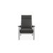 Red Barrel Studio® Hinch Recliner Patio Chair w/ Cushions in White | 43 H x 28.25 W x 34.5 D in | Wayfair A01C9A997A954BD88E53908424DE192D