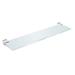 Ivy Bronx Jasinski Bathroom Wall Shelf Glass, Wood in Brown | 0.87 H x 15.75 W x 3.93 D in | Wayfair E0D81A677E3640EEAD9AF19CE411CE3B