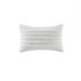 INK+IVY Oblong Cotton Oblong Pillow in Ivory - Olliix II30-1086