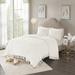 Madison Park Twin/Twin XL 2 Piece Cotton Chenille Coverlet Set in Ivory - Olliix MP13-6840