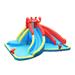 Costway Inflatable Water Slide Crab Dual Slide Bounce House without Blower