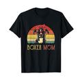 Boxer Mom Shirt Boxer Dog Mom Lover Gift Vintage Retro T-Shirt