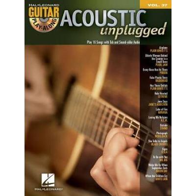 Acoustic Unplugged: Guitar Play-Along Volume 37 [With CD (Audio)]