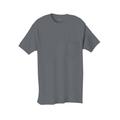 Men's Big & Tall Hanes® Beefy-T Pocket T-Shirt by Hanes in Smoke Gray (Size 2XL)