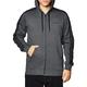 Adidas Essentials 3-Stripes Full Zip Fleece Sweatshirt Dgreyh/Black XS