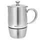 VeoHome Stovetop Espresso Coffee Maker - 6 Cups 300ml Multi-Stove Stainless Steel Induction Moka Pot - Unbreakable and Dishwasher-Safe Italian Style Caffe Machine