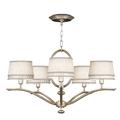 Fine Art Lamps Allegretto 29 Inch 5 Light Chandelier - 785440ST