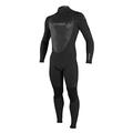 O'Neill Wetsuits Herren Epic 4/3mm Back Zip Full Wetsuit Neoprenanzug, Black/Black/Black, 4XL