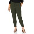 VERO MODA Stoffhose Elegante Stretch Business Pants Lockere Hose mit Kordelzug VMEVA, Farben:Grau,Größe Damen:L/L30,Z - Länge L30/32/34/36/38:L30