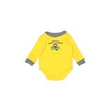 Carter's Long Sleeve Onesie: Yellow Bottoms - Size 6 Month