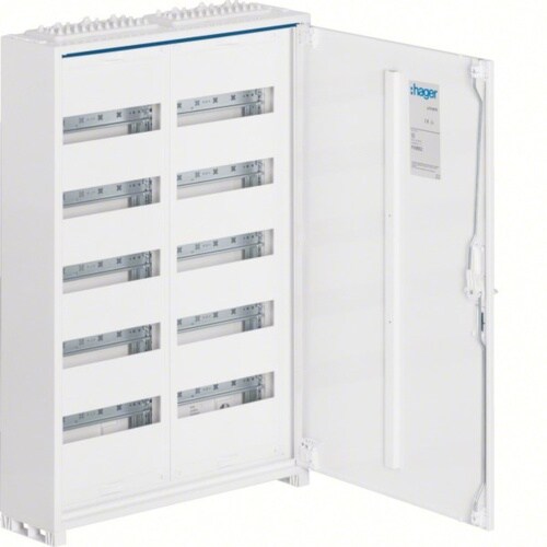 Hager AP Feldverteiler IP44 SKII 800x550x160mm univers N, 120PLE, 2 Felder, Breite 550mm Image