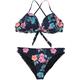 BRUNOTTI Damen Bikini CURACAO, Größe 44B in Dunkelblau/Hellblau/Rosa