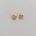 Anthropologie Jewelry | Anthropologie Sparkly Crystal Earrings | Color: Gold | Size: Os