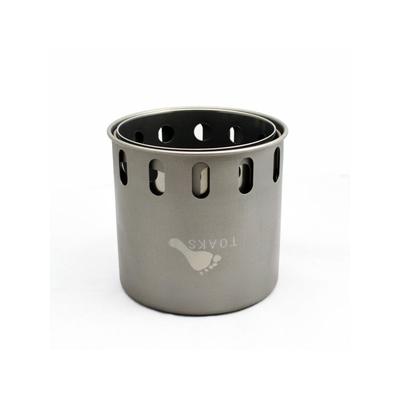 TOAKS Titanium Backpacking Wood Burning Stove Grey STV-11