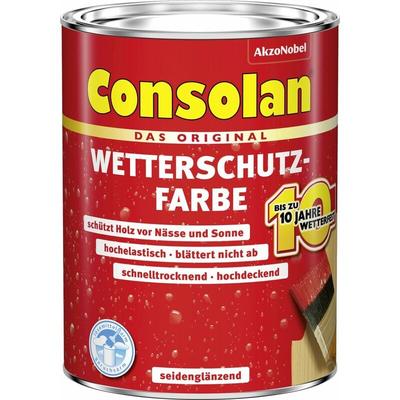 Consolan - Wetterschutz-Farbe 2,5 l braun
