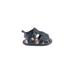 Stepping Stones Sandals: Blue Solid Shoes - Kids Boy's Size 2