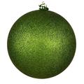 Vickerman 661055 - 12" Juniper Glitter Ball Drilled Christmas Christmas Tree Ornament (N593034DG)