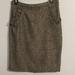 Anthropologie Skirts | Anthropologie Blue Robin Gray Wool Blend Skirt | Color: Blue/Gray/Silver | Size: 2