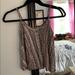 American Eagle Outfitters Tops | American Eagle Outfitters Flowy Tank Top | Color: Gray/Purple/Tan | Size: S