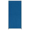Nobo Free Standing Screen Divider, Felt Surface, 1.8 m High, Impression Pro, 800 x 1800 mm, Blue, 1915525