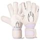 HO Soccer Classic Pro Roll Aqua Junior Goalkeeper Gloves Size 5 White